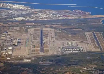 Empieza la construcción de la nueva salida rápida de la pista cruzada del aeropuerto del Prat