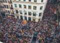 Tensió a les manifestacions per Ceuta a Barcelona