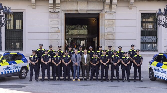 L’Hospitalet reforça la plantilla de la Guàrdia Urbana amb una vintena d’agents