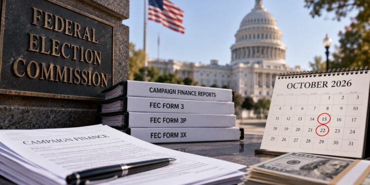 La FEC fija dos citas de octubre para seguir el dinero de la campaña de 2026
