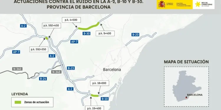 El govern inverteix 15,14 milions per reduir limpacte acústic de carreteres i autopistes