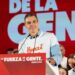 Pedro Sánchez en el mitin de Granada