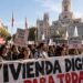 Les protestes per l’habitatge s’estenen per Espanya i reclamen una vaga general
