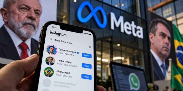 Missatges interns de Meta revelen restriccions a la campanya de Lula i errors en les recomanacions de Flávio Bolsonaro